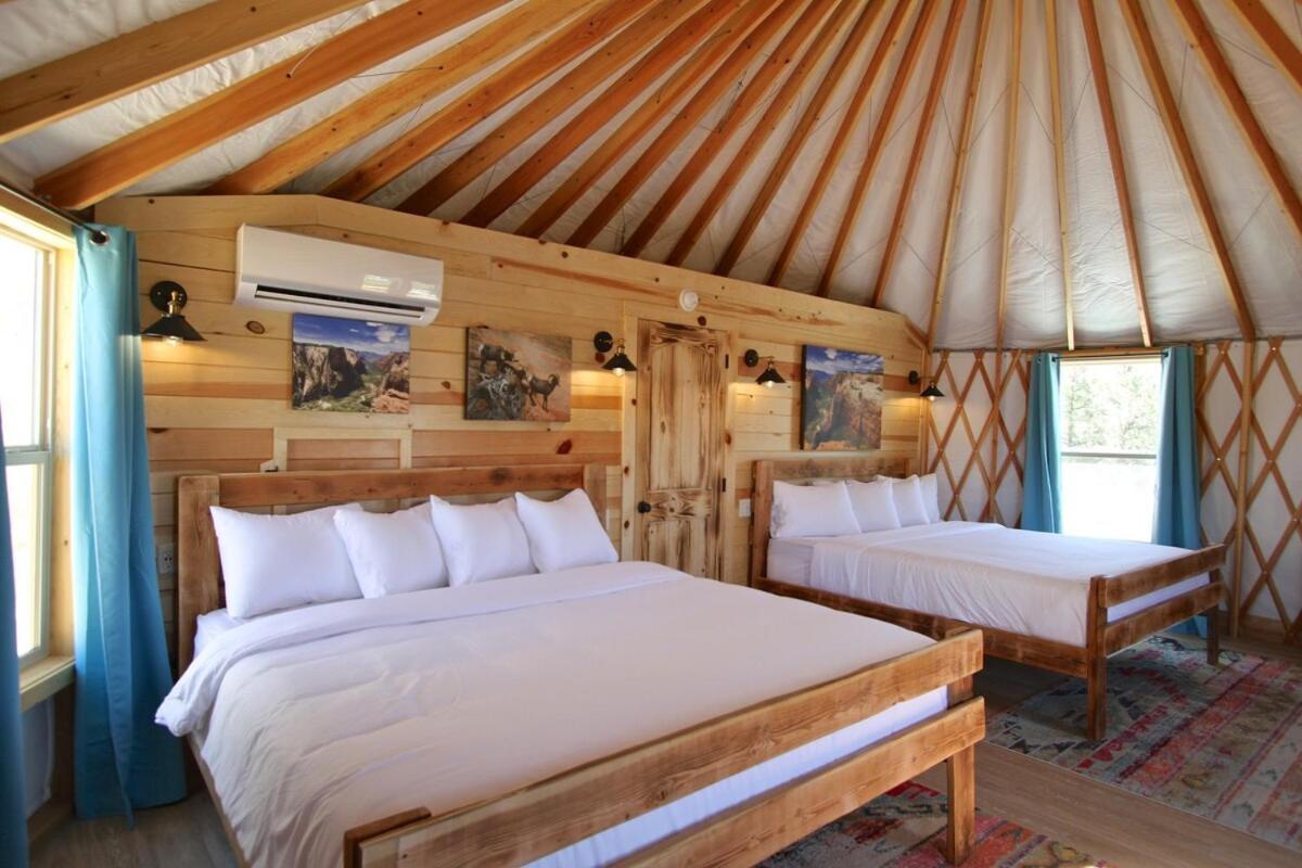 Yurt Overlook #5 With Ac And Private Bath 2 Kings Villa Orderville Exterior photo