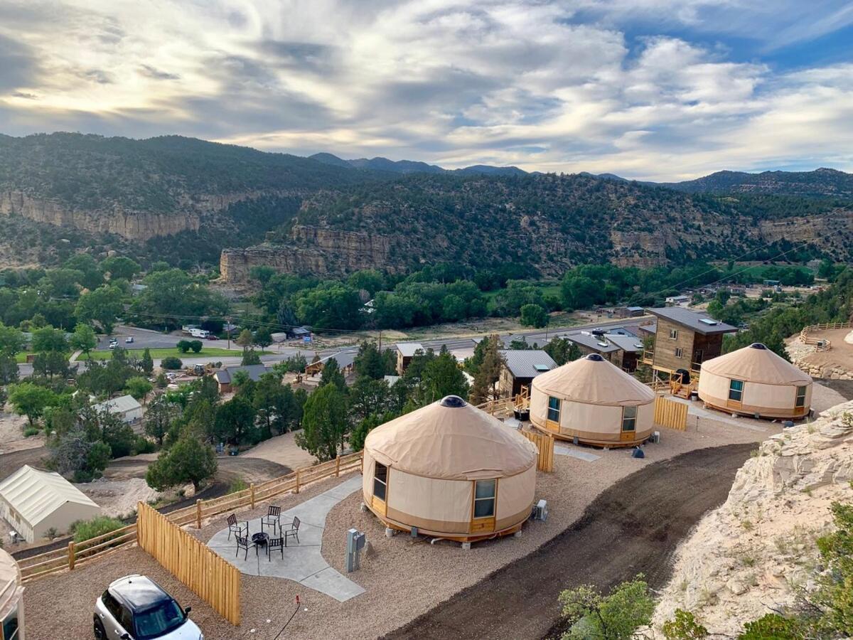 Yurt Overlook #5 With Ac And Private Bath 2 Kings Villa Orderville Exterior photo