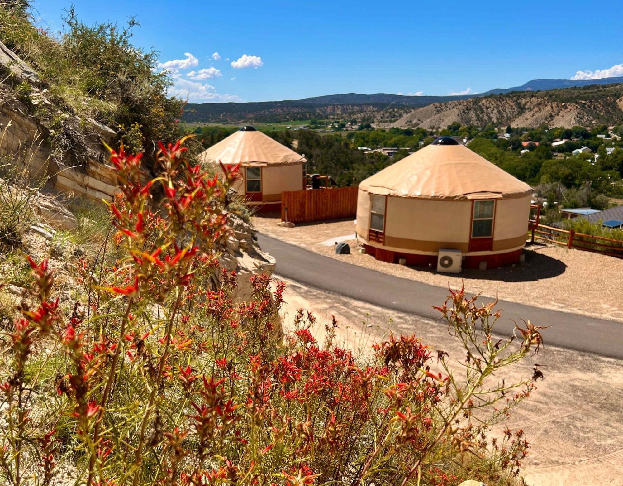 Yurt Overlook #5 With Ac And Private Bath 2 Kings Villa Orderville Exterior photo