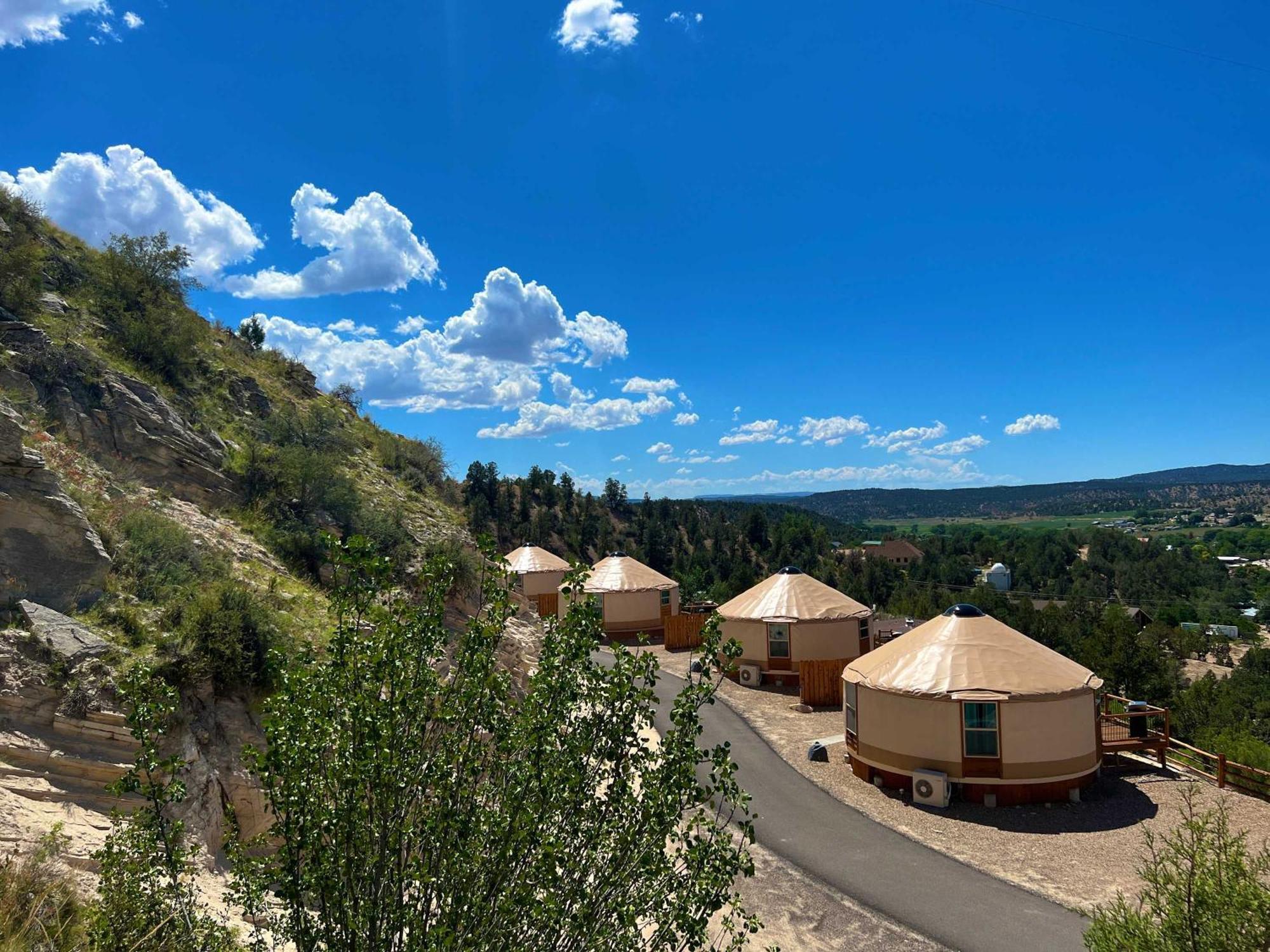 Yurt Overlook #5 With Ac And Private Bath 2 Kings Villa Orderville Exterior photo